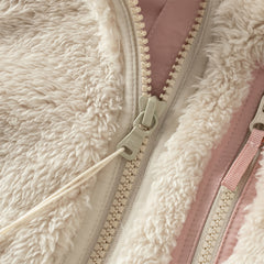 Dave&Bella Toddler Girls/Boys Winter Soft Plush-lined Turtle Vests Tops