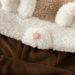 Dave&Bella Toddler Boys/Girls Cute Animal-shaped Ear-protection Plush Pullover Hats