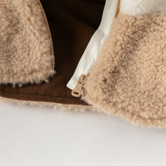 Dave&Bella Toddler Boys/Girls Cute Animal-shaped Ear-protection Plush Pullover Hats