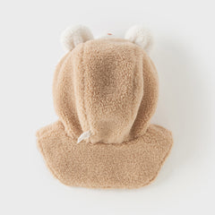 Dave&Bella Toddler Boys/Girls Cute Animal-shaped Ear-protection Plush Pullover Hats