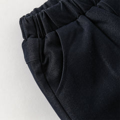 Dave&Bella Toddler Girls Winter Cool Navy Blue Lightweight Windproof Down Pants