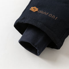 Dave&Bella Toddler Girls Winter Cool Navy Blue Lightweight Windproof Down Pants