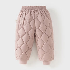 Dave&Bella Toddler Girls/Boys Winter Versatile Cozy Down Pants