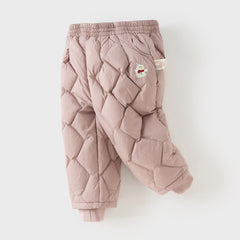 Dave&Bella Toddler Girls/Boys Winter Versatile Cozy Down Pants