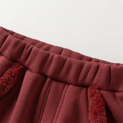 Dave&Bella Toddler Girls Autumn Casual Straight-leg Bootcut Pants