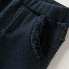 Dave&Bella Toddler Girls Autumn Casual Straight-leg Bootcut Pants