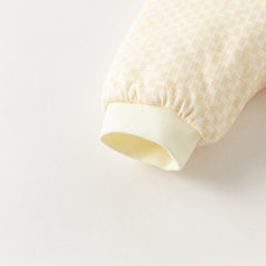 Dave&Bella Baby Boys Winter Apricot Indoor Padded Rompers