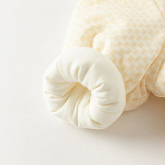 Dave&Bella Baby Boys Winter Apricot Indoor Padded Rompers