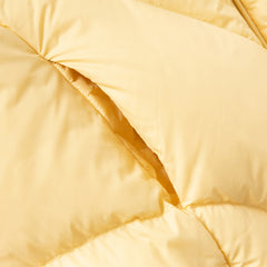 Dave&Bella Toddler Girls Winter Charming Yellow Outwear Cozy Hooded Down Coats