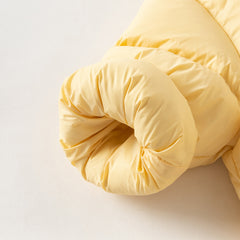 Dave&Bella Toddler Girls Winter Charming Yellow Outwear Cozy Hooded Down Coats