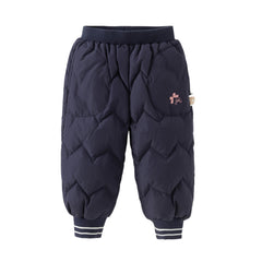 Dave&Bella Toddler Girls/Boys Winter Outdoor Windproof Down Pants