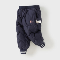 Dave&Bella Toddler Girls/Boys Winter Outdoor Windproof Down Pants