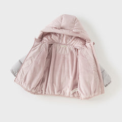 Dave&Bella Toddler Girls/Boys Winter Cute Animal-shaped Plush-lined Hooded Down Coats
