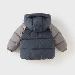 Dave&Bella Toddler Girls/Boys Winter Cute Animal-shaped Plush-lined Hooded Down Coats