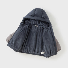 Dave&Bella Toddler Girls/Boys Winter Cute Animal-shaped Plush-lined Hooded Down Coats