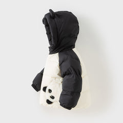 Dave&Bella Toddler Girls/Boys Winter Cute Animal-shaped Plush-lined Hooded Down Coats