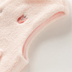 Dave&Bella Toddler Girls/Boys Autumn Soft Versatile Fleece Vest Tops