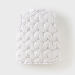 Dave&Bella Kids Girls Autumn Warm Outwear Down Vest Tops