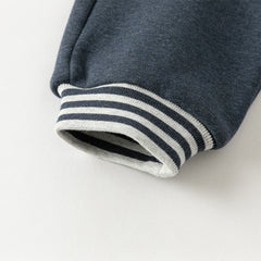 Dave&Bella Toddler Boys Winter Outdoor Activities Drawstring Loose Sports Pants