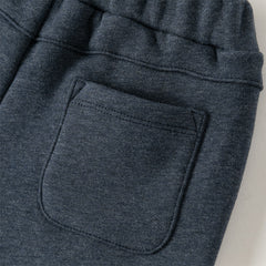 Dave&Bella Toddler Boys Winter Outdoor Activities Drawstring Loose Sports Pants