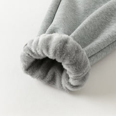 Dave&Bella Toddler Boys Winter Outdoor Activities Drawstring Loose Sports Pants