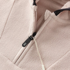 Dave&Bella Kids Girls/Boys Autumn Pink/Grey Cozy Fleece Hooded Coat Pant Suits Set