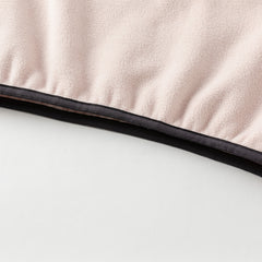 Dave&Bella Kids Girls/Boys Autumn Pink/Grey Cozy Fleece Hooded Coat Pant Suits Set