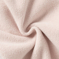 Dave&Bella Kids Girls/Boys Autumn Pink/Grey Cozy Fleece Hooded Coat Pant Suits Set