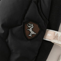 Dave&Bella Toddler Boys Winter Outdoor Cozy Adjustable-waistband Down Pants