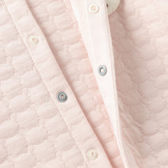 Dave&Bella Baby Girls/Boys Yellow/pink Long-sleeved Soft Padded Rompers