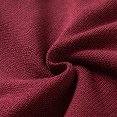 Dave&Bella Toddler Boys Purple-red Turtle Long-sleeved Plush-lined Soft Sweaters Tops