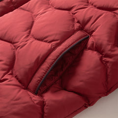 Dave&Bella Toddler Boys Winter Chinese-style Red Turtle Outdoor Cozy Down Coats