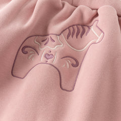 Dave&Bella Toddler Girls/Boys Winter Outdoor Plush-lined Warm Drawstring Sweatpants