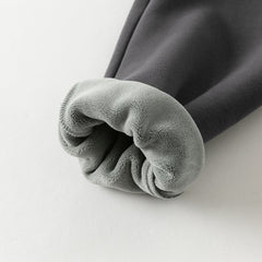 Dave&Bella Toddler Girls/Boys Winter Outdoor Plush-lined Warm Drawstring Sweatpants