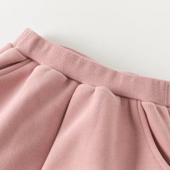 Dave&Bella Toddler Girls/Boys Winter Outdoor Plush-lined Warm Drawstring Sweatpants