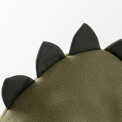 Dave&Bella Toddler Boys Cute Green Dinosaur-style Outdoor Hooded Padded Coats