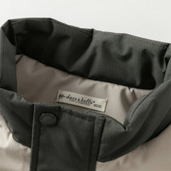 Dave&Bella Toddler Boys Cute Green Dinosaur-style Outdoor Hooded Padded Coats