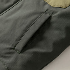 Dave&Bella Toddler Boys Cute Green Dinosaur-style Outdoor Hooded Padded Coats