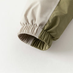 Dave&Bella Toddler Boys Cute Green Dinosaur-style Outdoor Hooded Padded Coats