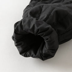 Dave&Bella Toddler Boys Carbon Black Comfortable Drawstring Padded Pants