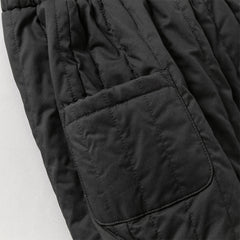 Dave&Bella Toddler Boys Carbon Black Comfortable Drawstring Padded Pants