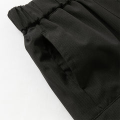 Dave&Bella Toddler Boys Winter Outdoor Cozy Plush-lined Drawstring Loose Pants