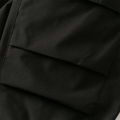 Dave&Bella Toddler Boys Winter Outdoor Cozy Plush-lined Drawstring Loose Pants