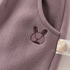 Dave&Bella Toddler Girls/Boys Winter Fashion Warm Plush-lined Loose Casual Pants