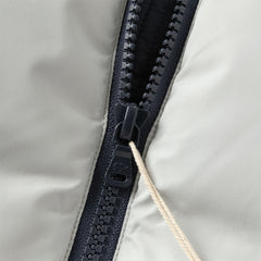 Dave&Bella Toddler Boys Winter Grey Outdoor Long-sleeved Hooded Cozy Down Coats