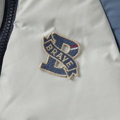 Dave&Bella Toddler Boys Winter Grey Outdoor Long-sleeved Hooded Cozy Down Coats