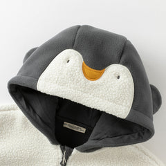 Dave&Bella Toddler Girls/Boys Winter Cute Animal-Style Ultra-Soft Fleece Hooded Coats