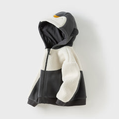 Dave&Bella Toddler Girls/Boys Winter Cute Animal-Style Ultra-Soft Fleece Hooded Coats