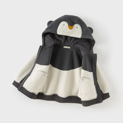 Dave&Bella Toddler Girls/Boys Winter Cute Animal-Style Ultra-Soft Fleece Hooded Coats