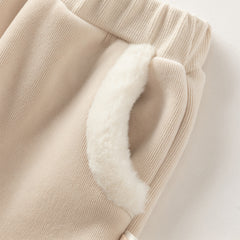 Dave&Bella Toddler Girls Winter Chinese-style Pink Turtle Plush-lined Warm Suits Sets